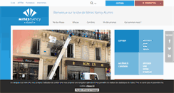 Desktop Screenshot of mines-nancy.org